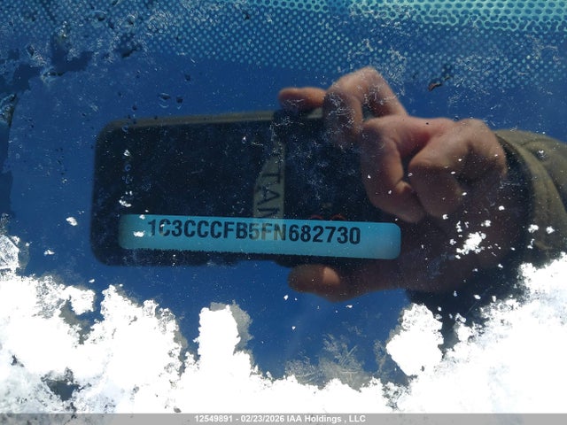 12549891 :رقم المزاد ، 1C3CCCFB5FN682730 vin ، 2015 Chrysler 200 Lx مزاد بيع