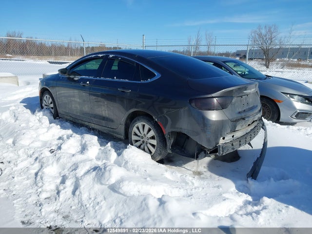 12549891 :رقم المزاد ، 1C3CCCFB5FN682730 vin ، 2015 Chrysler 200 Lx مزاد بيع