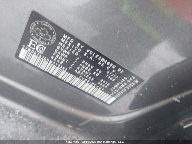 3VWDB7AJ0HM310392 Volkswagen Jetta Wolfsburg Edition
