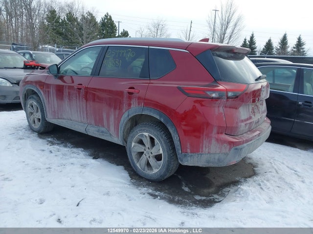 JN8BT3BBXSW418831 Nissan Rogue Sv/rock Creek
