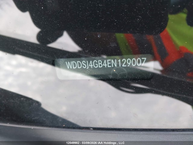 WDDSJ4GB4EN129007 Mercedes-Benz CLA 250 4MATIC