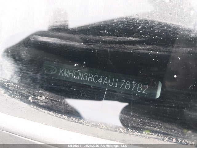 12550031 :رقم المزاد ، KMHCN3BC4AU178782 vin ، 2010 Hyundai Accent Gl مزاد بيع