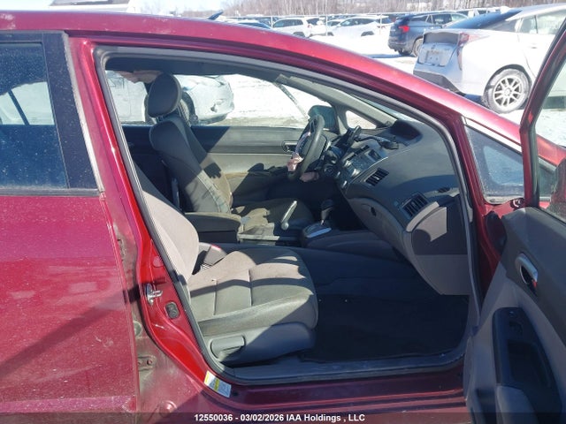 12550036 :رقم المزاد ، 2HGFA16527H000072 vin ، 2007 Honda Civic Lx مزاد بيع