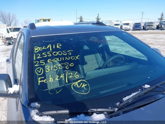 Продаж на аукціоні авто 2025 Chevrolet Equinox Lt, vin: 3GNAXPEG1SL315580, номер лоту: 12550055