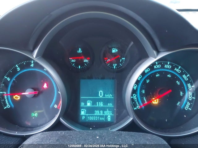 Aukcja sprzedaży 2012 Chevrolet Cruze Lt Turbo, vin: 1G1PF5SCXC7393222, numer aukcji: 12550088