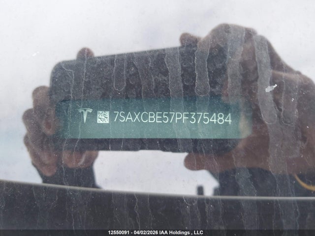 Aukcja sprzedaży 2023 Tesla Model X, vin: 7SAXCBE57PF375484, numer aukcji: 12550091