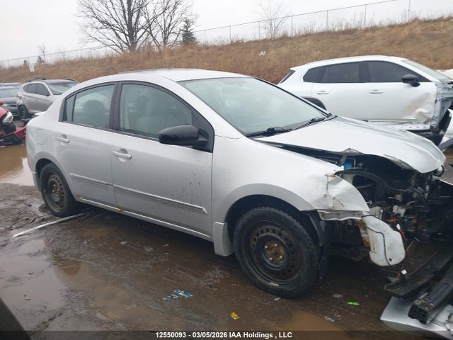 12550093 :رقم المزاد ، 3N1AB6AP7AL610028 vin ، 2010 Nissan Sentra 2.0s مزاد بيع