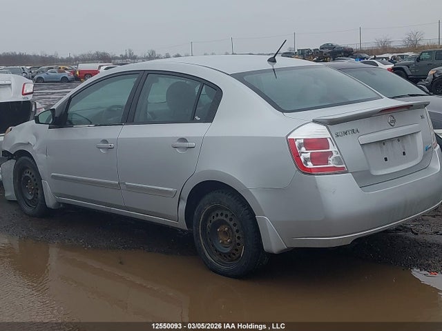 12550093 :رقم المزاد ، 3N1AB6AP7AL610028 vin ، 2010 Nissan Sentra 2.0s مزاد بيع