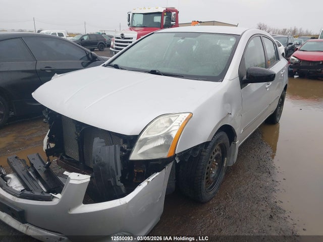 12550093 :رقم المزاد ، 3N1AB6AP7AL610028 vin ، 2010 Nissan Sentra 2.0s مزاد بيع