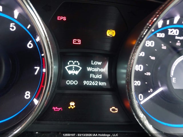 12550107 :رقم المزاد ، 5NPEC4AB0DH566236 vin ، 2013 Hyundai Sonata مزاد بيع