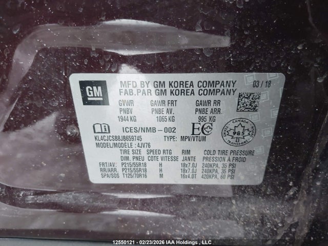 Buick Encore Essence 2018 KL4CJCSB8JB659745 Image 9