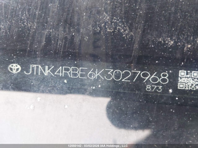 JTNK4RBE6K3027968 Toyota Corolla Se/xse