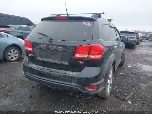 12550147 :رقم المزاد ، 3D4PH6FG3BT535945 vin ، 2011 Dodge Journey R/t مزاد بيع