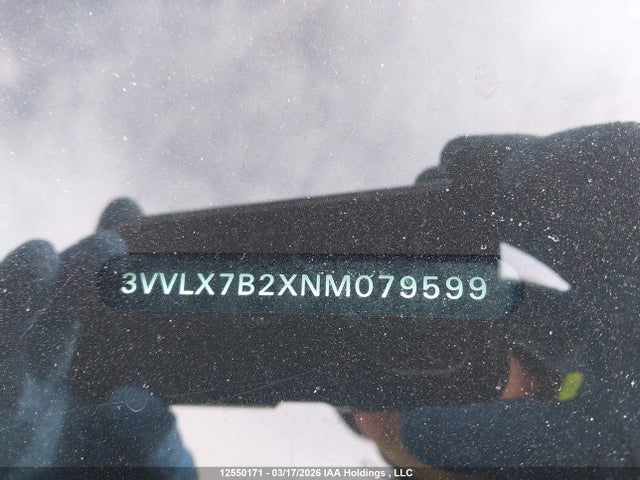 3VVLX7B2XNM079599 Volkswagen Taos Se Iq Drive/sel