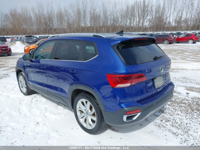 3VVLX7B2XNM079599 Volkswagen Taos Se Iq Drive/sel