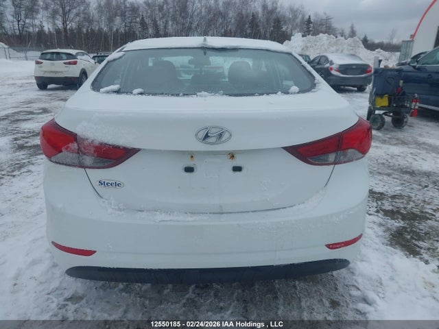 12550185 :رقم المزاد ، 5NPDH4AE1GH780163 vin ، 2016 Hyundai Elantra Se/sport/limited مزاد بيع