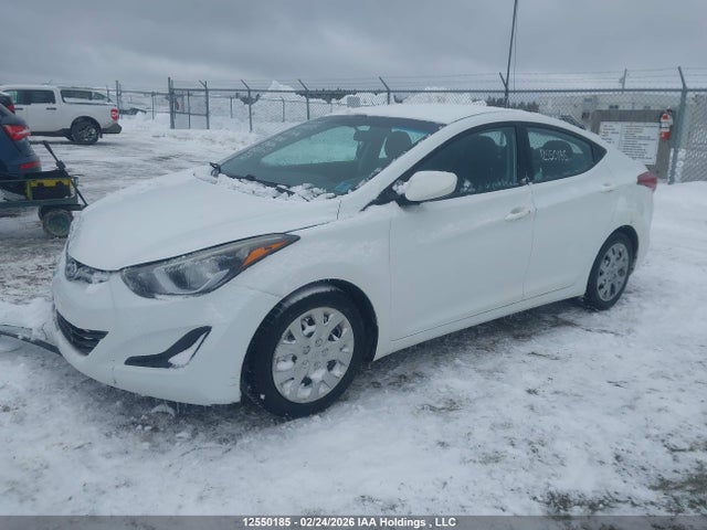 12550185 :رقم المزاد ، 5NPDH4AE1GH780163 vin ، 2016 Hyundai Elantra Se/sport/limited مزاد بيع