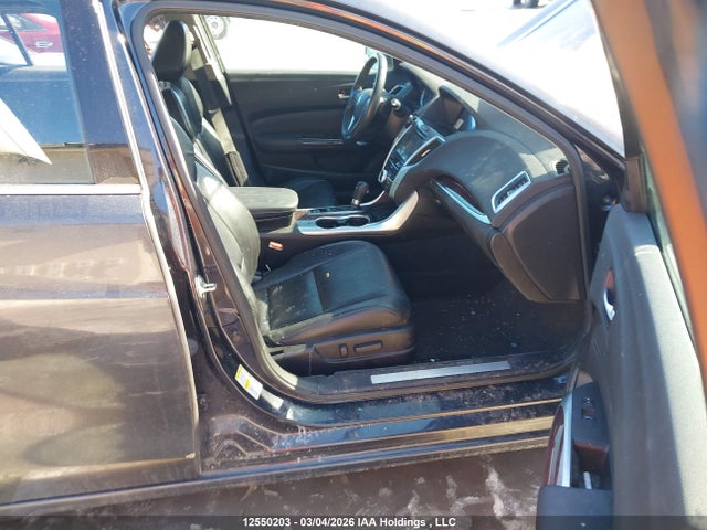 12550203 :رقم المزاد ، 19UUB1F5XFA800328 vin ، 2015 Acura Tlx مزاد بيع