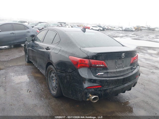 2018 Acura Tlx Tech A-spec მანქანა იყიდება აუქციონზე, vin: 19UUB3F68JA801796, აუქციონის ნომერი: 12550217