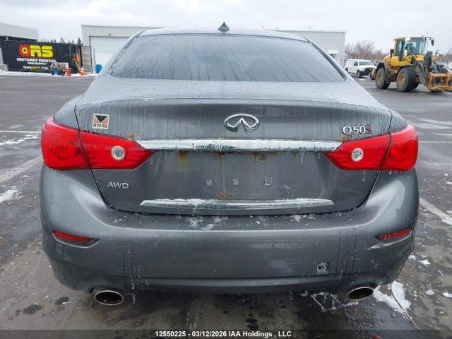 2015 Infiniti Q50 Sport მანქანა იყიდება აუქციონზე, vin: JN1BV7AR9FM395140, აუქციონის ნომერი: 12550225