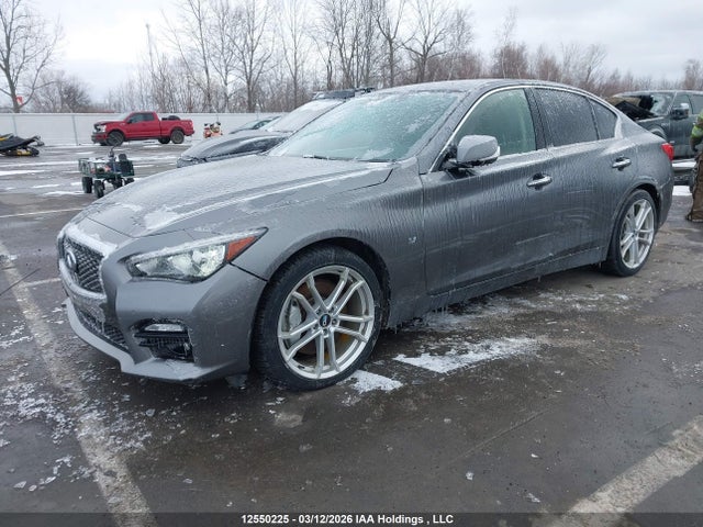 2015 Infiniti Q50 Sport მანქანა იყიდება აუქციონზე, vin: JN1BV7AR9FM395140, აუქციონის ნომერი: 12550225