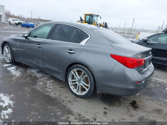 2015 Infiniti Q50 Sport მანქანა იყიდება აუქციონზე, vin: JN1BV7AR9FM395140, აუქციონის ნომერი: 12550225
