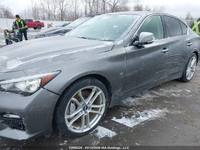 2015 Infiniti Q50 Sport მანქანა იყიდება აუქციონზე, vin: JN1BV7AR9FM395140, აუქციონის ნომერი: 12550225
