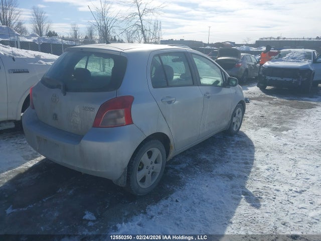 12550250 :رقم المزاد ، JTDKT923685216140 vin ، 2008 Toyota Yaris مزاد بيع