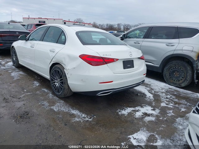 2024 Mercedes-benz C 300 4matic მანქანა იყიდება აუქციონზე, vin: W1KAF4HB7RR206995, აუქციონის ნომერი: 12550271