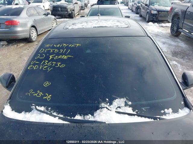 12550311 :رقم المزاد ، KNAF45A7XN5136330 vin ، 2022 Kia Forte5 Gt/gt Limited مزاد بيع