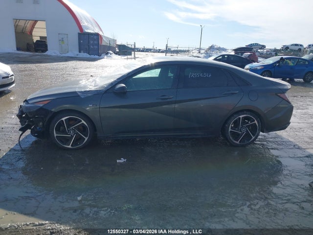 12550327 :رقم المزاد ، KMHLR4AF7NU359256 vin ، 2022 Hyundai Elantra N Line Dct مزاد بيع