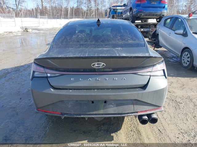 12550327 :رقم المزاد ، KMHLR4AF7NU359256 vin ، 2022 Hyundai Elantra N Line Dct مزاد بيع
