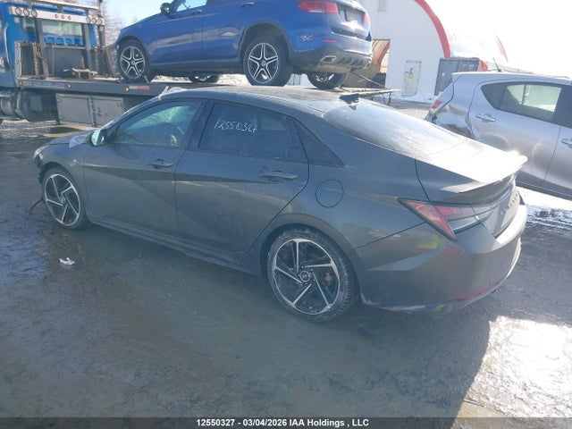 12550327 :رقم المزاد ، KMHLR4AF7NU359256 vin ، 2022 Hyundai Elantra N Line Dct مزاد بيع