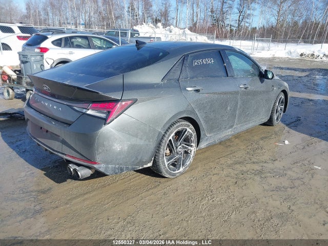 12550327 :رقم المزاد ، KMHLR4AF7NU359256 vin ، 2022 Hyundai Elantra N Line Dct مزاد بيع