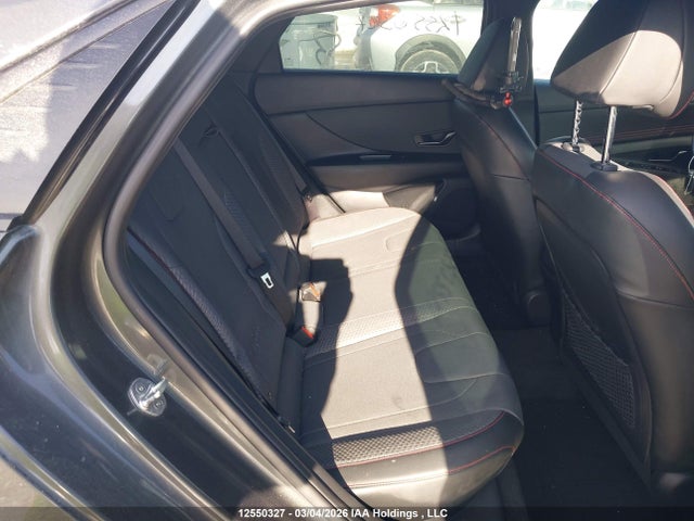 12550327 :رقم المزاد ، KMHLR4AF7NU359256 vin ، 2022 Hyundai Elantra N Line Dct مزاد بيع