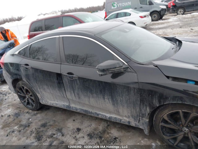 2020 Honda Civic Sport მანქანა იყიდება აუქციონზე, vin: 2HGFC2F81LH016218, აუქციონის ნომერი: 12550352