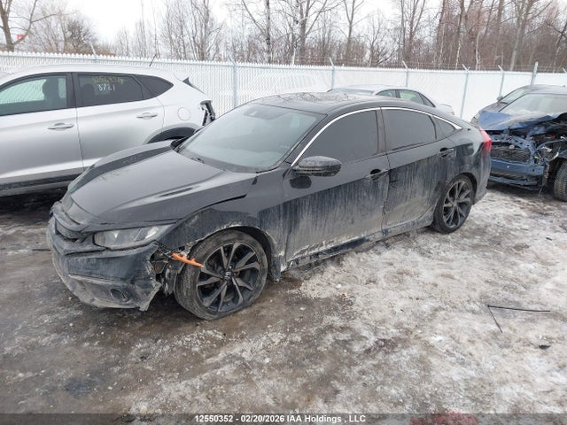 2020 Honda Civic Sport მანქანა იყიდება აუქციონზე, vin: 2HGFC2F81LH016218, აუქციონის ნომერი: 12550352