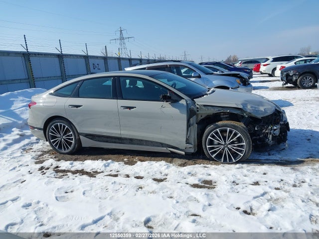 12550359 :رقم المزاد ، WAU6DAGH9SA036005 vin ، 2025 Audi A6 E-tron Technik مزاد بيع