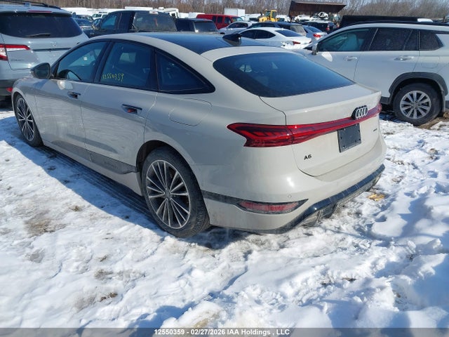 12550359 :رقم المزاد ، WAU6DAGH9SA036005 vin ، 2025 Audi A6 E-tron Technik مزاد بيع
