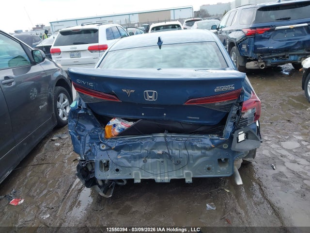 Продаж на аукціоні авто 2025 Honda Civic Sport Hybrid/sport Touring Hybrid, vin: 2HGFE4F85SH002245, номер лоту: 12550394