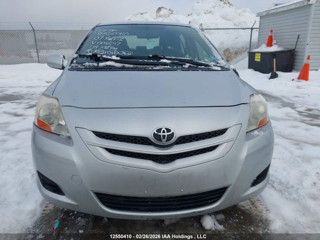 12550410 :رقم المزاد ، JTDBT923171006017 vin ، 2007 Toyota Yaris مزاد بيع