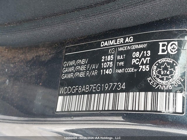 WDDGF8AB7EG197734 Mercedes-Benz C 300 4matic