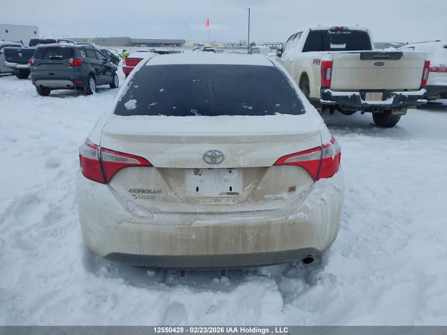 2015 Toyota Corolla S მანქანა იყიდება აუქციონზე, vin: 2T1BURHE8FC427605, აუქციონის ნომერი: 12550428