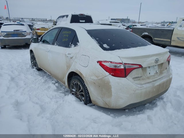 2015 Toyota Corolla S მანქანა იყიდება აუქციონზე, vin: 2T1BURHE8FC427605, აუქციონის ნომერი: 12550428