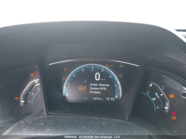 12550438 :رقم المزاد ، 2HGFC2F68JH019001 vin ، 2018 Honda Civic Se مزاد بيع