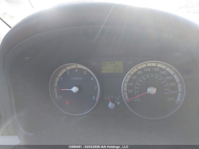 12550451 :رقم المزاد ، KMHCN45CX9U333221 vin ، 2009 Hyundai Accent 25th Anniversary/gl/gls/l مزاد بيع