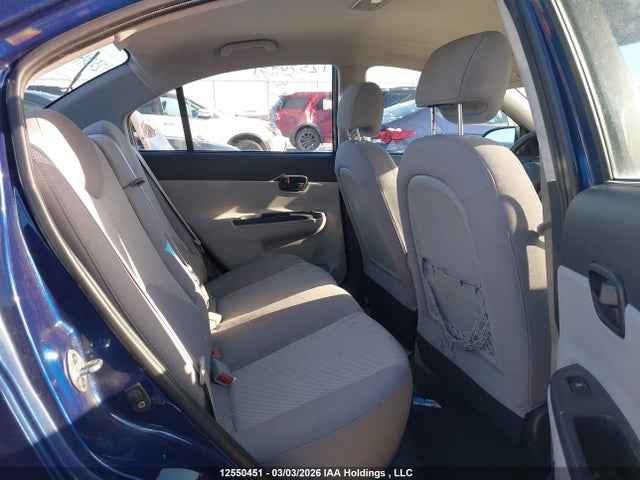 12550451 :رقم المزاد ، KMHCN45CX9U333221 vin ، 2009 Hyundai Accent 25th Anniversary/gl/gls/l مزاد بيع