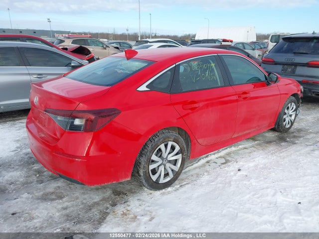 12550477 :رقم المزاد ، 2HGFE2F22TH105656 vin ، 2026 Honda Civic Lx مزاد بيع