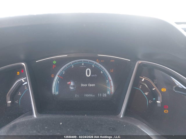 2019 Honda Civic Ex მანქანა იყიდება აუქციონზე, vin: 2HGFC2F77KH016360, აუქციონის ნომერი: 12550489