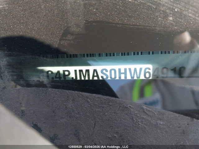 1C4PJMAS0HW649101 Jeep Cherokee Sport